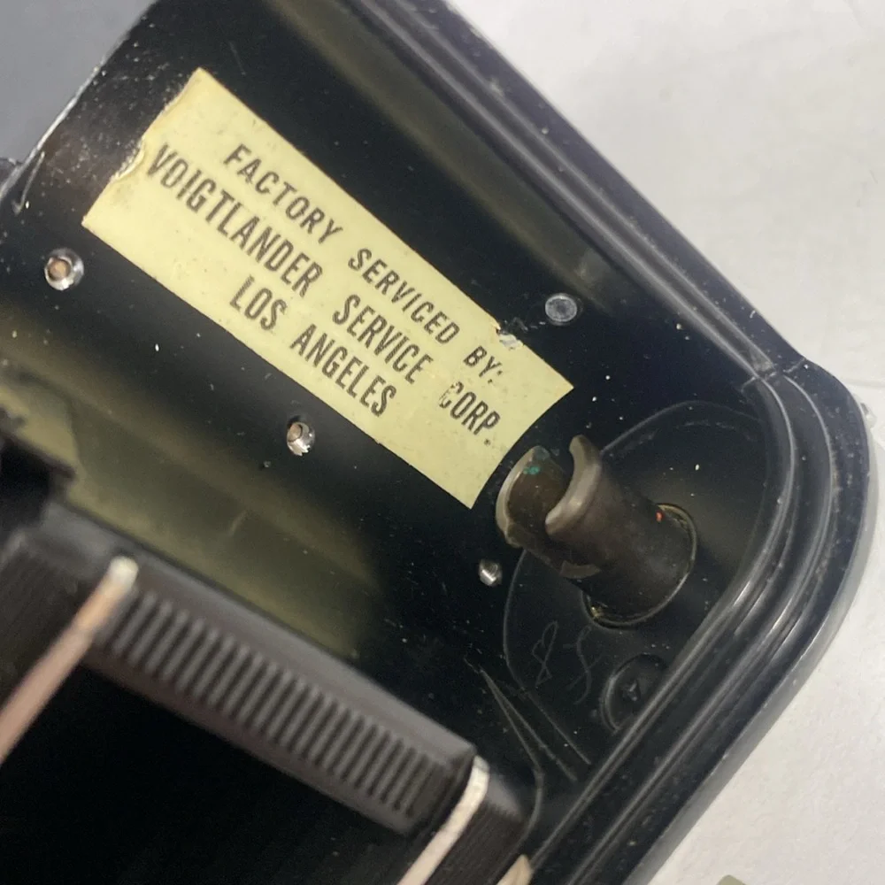 Voigtländer Vitomatic 35mm viewfinder camera with 50mm F2.8 lens